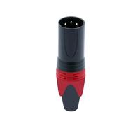xuyuyan 10 Pezzi/lottp Spina XLR A 3 Pin Jack Maschio/femmina Connettore Del Microfono Adattatore MIC Connettore Del Cavo Audio XLR Terminale 7 Colori(10xM-Red)