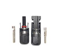 xuyuyan 100/60/40/20/10 PCS Connettore CC solare fotovoltaico 30A 50A Kit connettori pannello stecker for cavo fotovoltaico/MC 2.5/4/6/10mm2 1500VDC 1000VDC(B1000V30A,40pcs(20pairs))