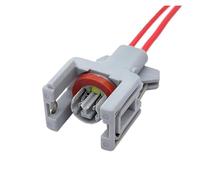 xuyuyan 2Pin Auto Diesel Iniettore Fuel Rail Spina Cablaggio Connettore Elettronico Impermeabile T15 10811963 240PC024S8014 1743486(20 Pcs)