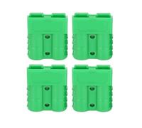 xuyuyan 4 pezzi/2 coppie di connettori a spina 50 A/120 A for la ricarica della batteria, connettori a spina ad alta corrente(Green 120A)
