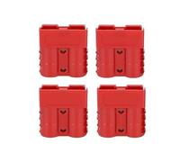 xuyuyan 4 pezzi/2 coppie di connettori a spina 50 A/120 A for la ricarica della batteria, connettori a spina ad alta corrente(Red 50A)