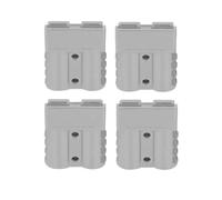 xuyuyan 4 pezzi/2 coppie di connettori a spina 50 A/120 A for la ricarica della batteria, connettori a spina ad alta corrente(Grey 120A)