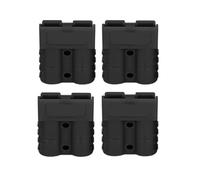 xuyuyan 4 pezzi/2 coppie di connettori a spina 50 A/120 A for la ricarica della batteria, connettori a spina ad alta corrente(Black 50A)