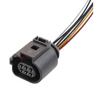 xuyuyan 5/10/20/50 Set 6 Pin Femmina Valvola EGR Connettore Spina Con 15 cm 18AWG Cavo Cablaggio for 1J0973713G 42121200(With line 15cm A,50 sets)