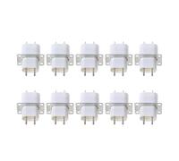 xuyuyan 5/10 Pz Elettronico Forno A Microonde Magnetron Spina 4 Filamento Spille Prese Convertitore Magnetron Connettore Terminale Con Condensatore(10PCS)