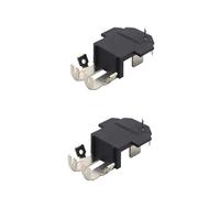 xuyuyan BAT411 Caricabatterie Presa connettore Terminale jack for batteria agli ioni di litio da 10,8 V 12 V Convertitore adattatore Spina Base Ventola BAT412(2 PCS)