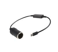 xuyuyan Cavo convertitore da 5 V a 12 V, prolunga USB tipo C for caricabatterie, adattatore di alimentazione for presa accendisigari, accessori for auto(1pc)