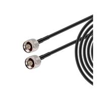 xuyuyan Cavo tipo N spina maschio a jack femmina connettore RF cavo LMR-240 50-4 cavo di prolunga coassiale a bassa perdita da 50 Ohm con ponticello(N Male to N Male,12M)
