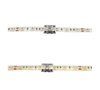 xuyuyan Connettore for striscia LED Connettore for cavo di prolunga elettrico 2/3/4/5/6 pin for luci di striscia LED 5050 RGB for l'uso del collegamento via cavo(LED Strip to Strip,10PCS_FOR 5MM 2PIN