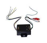 xuyuyan Convertitore audio for altoparlanti for auto da 40 W ad alto livello a basso livello, adattatore RCA regolabile a 2 vie, convertitore audio Hi-Fi a 2 vie