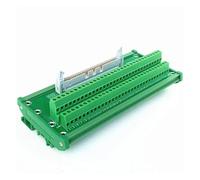 xuyuyan Modulo di interfaccia montato su guida IDC-64 2x32 pin 0,1" scheda breakout con intestazione maschio, morsettiera, connettore.(IDC64-M-A3-1)