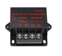 xuyuyan Regolatore di tensione da 12 V/24 V a 5 V 12 V a 5 V 24 V a 5 V 3A 5A 10A 15A DC DC Converter Modulo regolatore Step Down Riduttore for auto(12V 24V to 5V 3A)