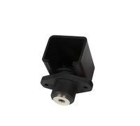 xuyuyan Terminale di accumulo di energia quadrato 500A Connettore batteria al litio 120/200/300A Morsettiera a vite penetrante a parete in rame Morsettiera(JST-A-500A Black)