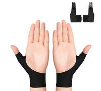 XUZOPIM 1 Paio Elastic Right And Left Thumb Brace, Rhizoarthrosis Hand Support Glove Wrist And Thumb Support For Pain And Injuries, Tenosynovitis, Tendonitis And Sprains