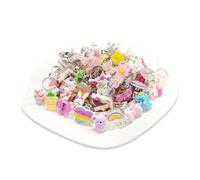 XUZOPIM 10 Pieces Set Of Girls' Rings Children'S Rings Girls' Children'S Rings Princess Rings Jewellery For Girls Party Birthday Gift (Random Styles) Resin Metal Anelli Bambina