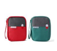 XUZOPIM 2 Pieces Empty First Aid Bag, Porta Medicine Da Viaggio, Travel Bag For Pharmacy, Mini First Aid Kit, Small Empty First Aid Bag, Travel Medicine Bag, For Home Outdoor Mountaineering