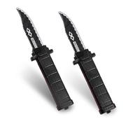 XUZOPIM 2Pcs Coltelli Da Pugnale A Scomparsa In Plastica Coltello Finto Retrattile Giocattoli A Scatto Magici Per Scherzi Trucchi Giochi Per Bambino Bomboniere Carnevale