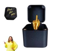 XUZOPIM Surprise Gift Box With Medium Finger Dito Medio Middle Finger Surprise Gift Box Funny Prank Gift Middle Finger In A Box Middle Finger Gift Jokes Office For Gift Funny Joke