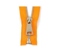 XUZWMAGZJ 1pc 5# Cerniera in Metallo Open-End Giacca Cappotto Cerniere Borsa Vestiti Kit di Riparazione Cerniera Accessori for Cucire(Yellow,120cm)