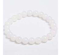 XUZWMAGZJ Bracciale per Donna, Jade Bracelet, Chinese Bracelet, Natural Jadeite 8mm Jade Bead Bracelet Bracelet,10mm,(8mm)