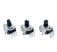 XV011 Potenziometro A100K con posizionamento centrale, volume mixer, lunghezza albero 8 mm, 2 pezzi