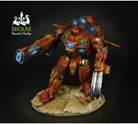 XV109 Y'Vahra Battlesuit TAU warhammer 40K COMMISSIONE pittura