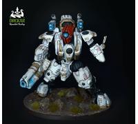 XV95 Ghostkeel Battlesuit T'au Tau warhammer 40K COMMISSIONE dipinto