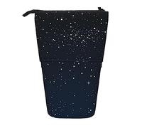 XVBCDFG Astuccio telescopico con stampa di stelle nel cielo notturno, portapenne pop-up con cerniera, per ufficio, Come mostrato, Taglia unica, Astuccio per matite