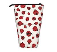 XVBCDFG Lady On White Pencil Case Telescopico Cancelleria Pen Pouch Stand Up Pencil Pouch Pencil Cup con cerniera Pencil Bag, Come mostrato, Taglia unica, Zaino per la scuola