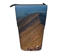 XVBCDFG Tigro Peak from Mt Astuccio con stampa in piedi astuccio telescopico portapenne carino astuccio per cancelleria organizer da ufficio con chiusura a cerniera, Come mostrato, Taglia unica,