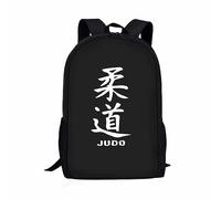 XVBCDFG Zaino leggero con motivo panda rosso carino per adolescenti, ragazzi e ragazze, zaino per la scuola, zaini, librerie, Judo, Taglia unica