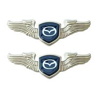 XVBFSC 2 Pezzi Adesivi per Auto per Mazda CX-5 2016-, Alta Resistenza Impermeabile e Anti-UV Decorazioni Carrozzeria Facili da Applicare,Gold