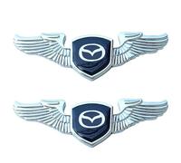 XVBFSC 2 Pezzi Adesivi per Auto per Mazda MX-5 2015-, Alta Resistenza Impermeabile e Anti-UV Decorazioni Carrozzeria Facili da Applicare,Silver