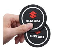 XVBFSC 2 Pezzi Sottobicchieri per Auto per Suzuki Across 2020-, Tappetino Portabicchieri Rimovibili Sottobicchieri Accessori Interni Auto