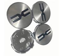 XVBFSC 4 Pezzi Coprimozzo Auto per Dacia Duster III 2024, Copricerchi Centrale Coprimozzi Copri Badge Coprimozzo Ruota Centrale,D-56mm