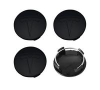 XVBFSC 4 Pezzi Coprimozzo Auto per Tesla Model Y 2021-2024 56mm, Copricerchi Centrale Coprimozzi Copri Badge Coprimozzo Ruota Centrale,D