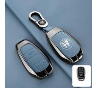 XVBFSC Portachiavi Auto per Alfa Romeo Giulia (952) 2022-, Portafoglio Chiavi Custodia Chiave Astuccio Portachiavi Accessori Auto,Blue-B