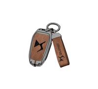 XVBFSC Portachiavi Auto per DS7 DS 7 Crossback 2018 2020 2021 2022 2023 2024, Portafoglio Chiavi Custodia Chiave Astuccio Portachiavi Accessori Auto,Brown
