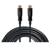 Hamlet Cavo Video Attivo Hdmi 2.0 4K 60 Hz Ibrido rame/fibra Ottica 50 Metri XVCHDM-AOM50