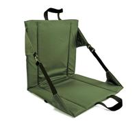 XVDRFSD Cuscino Stadio Stadium Seat Chair Bleacher Cushion | With Padded Back Support Reclining Folding For Women Men(Green)