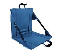 XVDRFSD Cuscino Stadio Stadium Seat Chair Bleacher Cushion | With Padded Back Support Reclining Folding For Women Men(Blue)