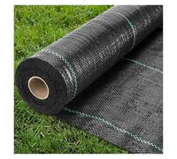 XVDRFSD Telo Anti Erbacce Tessuto barriera Contro Le Erbacce Resistente, Controllo Tessuto, tappetini in Gomma Antiscivolo for Esterni, Fondo in polietilene a Blocchi(200X1500cm)