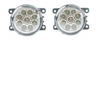 XVGUOYAN fari fendinebbia per auto Per Jeep Per Renegade 2015-2018 Per Jeep Per Compass Fari Fendinebbia Griglia Chip 9led(Led A)