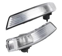 XVGUOYAN Indicatori Retrovisori Per Ford Per Focus Per Mondeo 1538488+1538489 Paralume Per Specchietto Retrovisore Sinistro E Destro Dell'auto Senza Lampadina