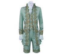 XVHOAB 1 pc costume vittoriano da uomo, costume principe del 1791 Regency coviglio coat cosplay abito per la festa di Halloween m