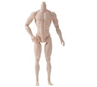XVHOAB Action Figura in Scala 1/6, 6 Figura Muscolare Maschile Mobile multinieta per la Raccolta del Display, Beige