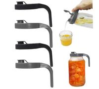 XVHOAB CUCCHI di Mason Bars 4PCS FRIP di FACCOLA Sostituzione Verso Vera COSTO PROPRI