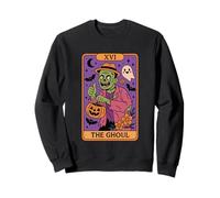 XVI Il Ghoul Tarocchi Carta Dolcetto O Scherzetto Felpa