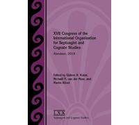 XVII Congress of the International Organization for Septuagint and C (Tascabile)