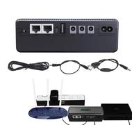 Xvilmaun Alimentazione batteria router, batteria di backup per router, 10400 mAh, alimentazione della batteria Wi-Fi | Alimentazione batteria di backup, piccola alimentazione batteria UPS